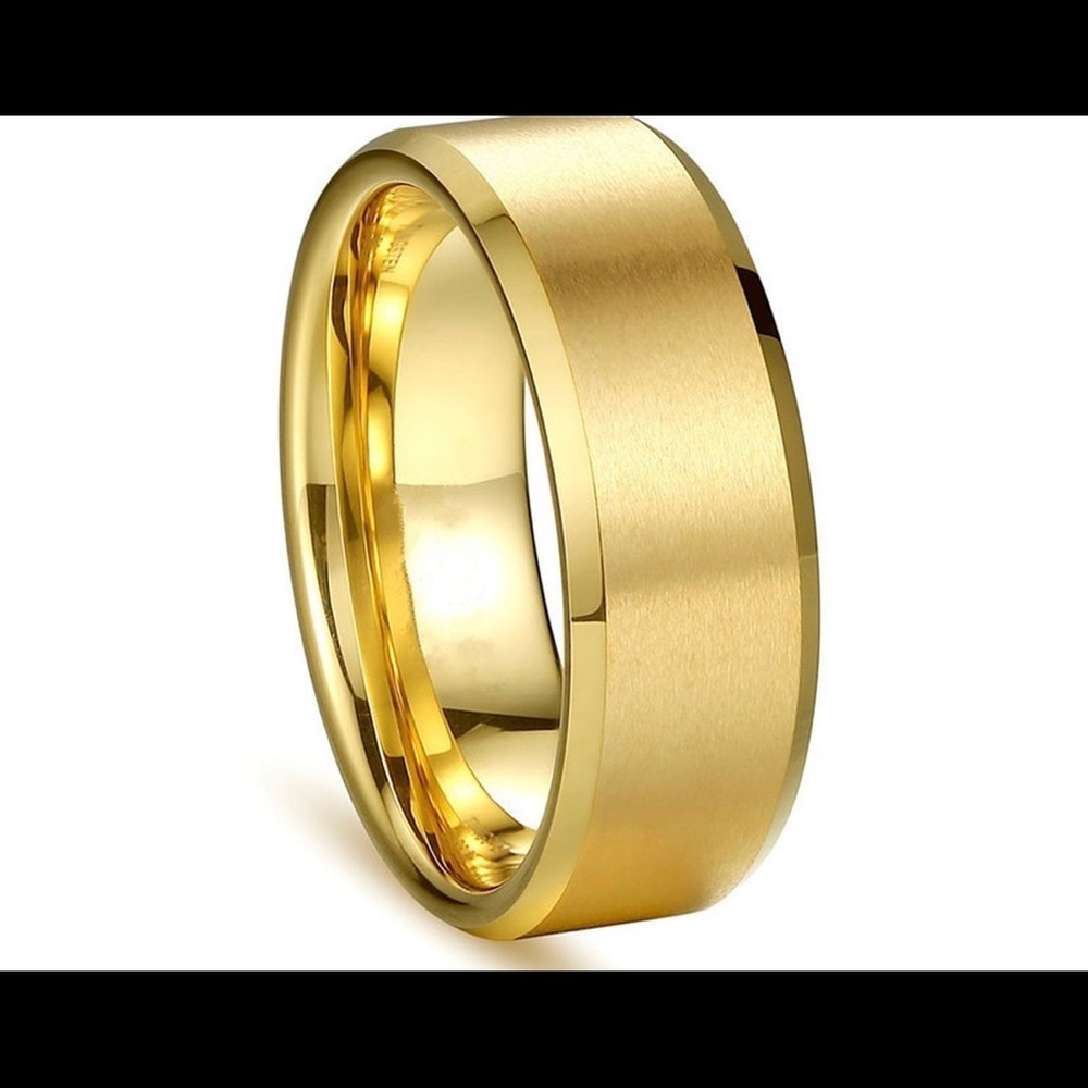 Good stainless steel ring size 5!